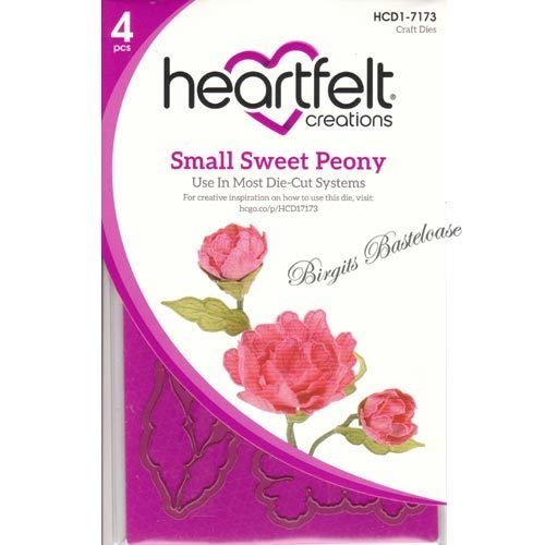 Heartfelt Creations Stanzschablone Small Sweet Peony HCD1-7173
