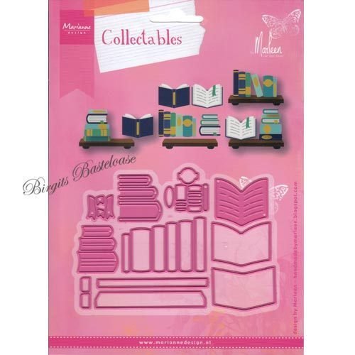 Collectables Stanzschablone Bücher by Marleen COL1529