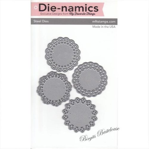 Die-namics Stanzschablonen Mini Doily Circles MFT-157