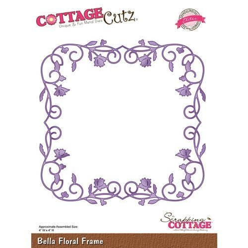 Cottage Cutz Stanzschablone Bella Floral Frame CCE-002
