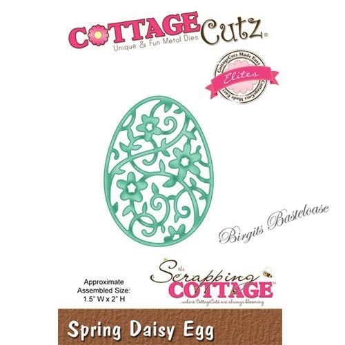 Cottage Cutz Stanzschablone Osterei, Daisy Egg CCE-116