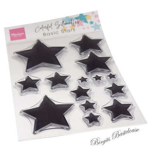 Marianne Design Clear Stamps Silhouette Basic Stars CS1148