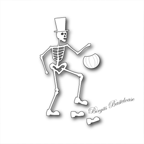 Memory Box Stanzschablone Happy Skeleton 99195 Skelett