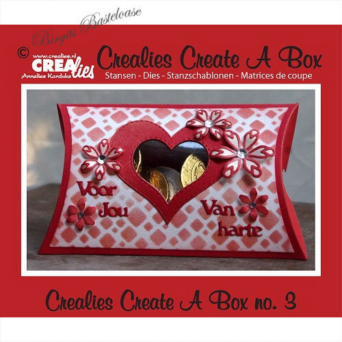 Crealies Stanzschablone Create a Pillow Box CCAB03