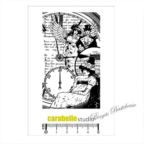 Carabelle Studio Stamp Collage Romantique SA70077