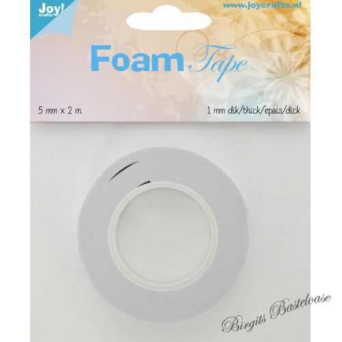 Foam Tape 3D Klebeband 5 mm x 2 m - 1 mm stark 0024