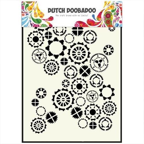 Dutch Doobadoo Mask Art stencil Getriebe A5 470.154.001