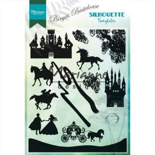 Marianne Design Clear Stamps Silhouette Fairytales CS1020