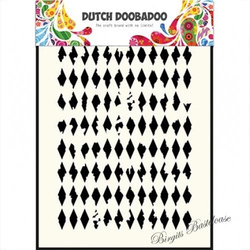 Dutch Doobadoo Mask Art stencil Rauten A5 470.715.121