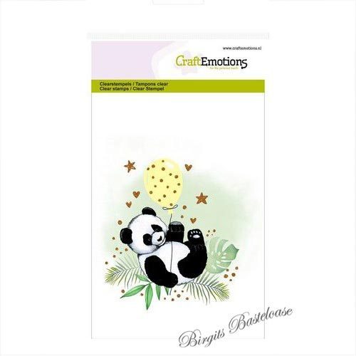CraftEmotions 13 Clear Stamps Panda 130501/1305