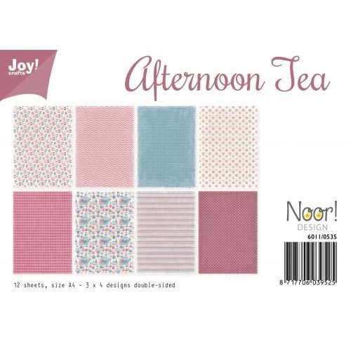 JoyCrafts Design Papier Afternoon Tea A4 Paper 6011/0535