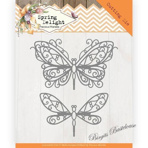 Precious Marieke Stanzschablone Spring Butterfly PM10171
