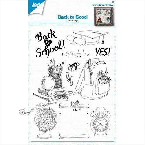JoyCrafts Clear Stamps Back to School 6410/0528