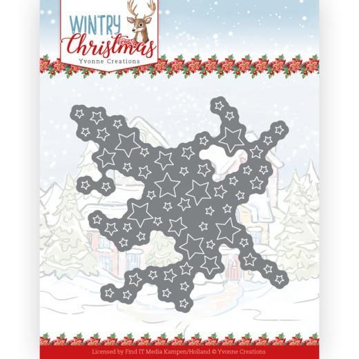 Yvonne Creations Stanzschablone Cut out Stars YCD10243