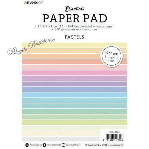 Studio Light Paper pad doppelseitig Pastels SL-ES-PP05