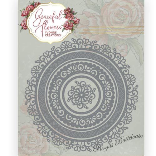 Yvonne Creations Stanzschablone Graceful Circle YCD10261