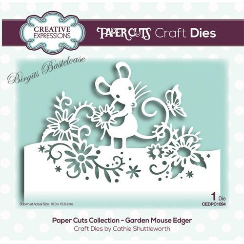 Creative Expressions Garden Mouse Stanzschablone CEDPC1094
