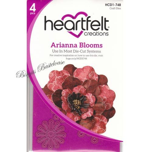 Heartfelt Creations Stanzschablone Arianna Blooms HCD1-748