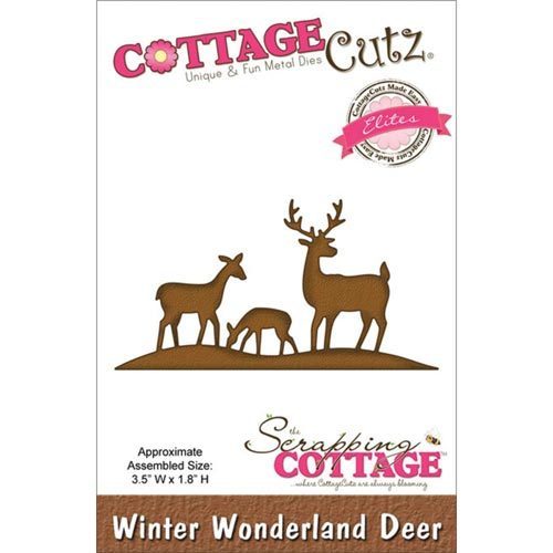 Cottage Cutz Stanzschablone Winter Wonderland Deer CCE-049