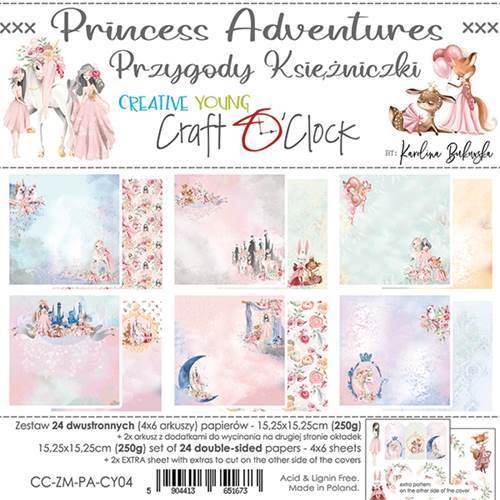 Craft O'Clock Paper Pack 15x15 Princess CC-ZM-PA-CY04