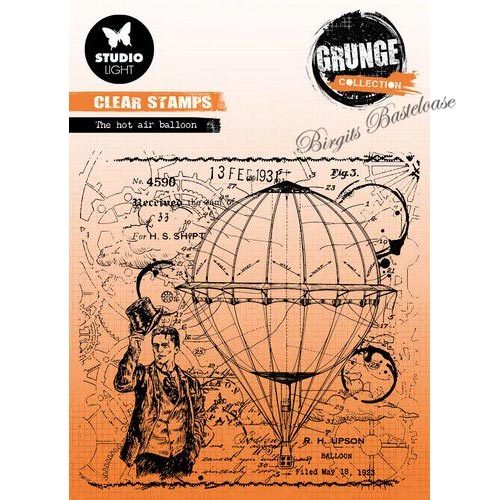 Studiolight Clear Stamps Grunge Heißluftballon SL-GR-STAMP513
