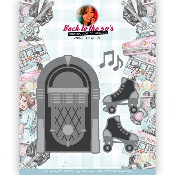 Yvonne Creations Dies Back to the 50's Jukebox